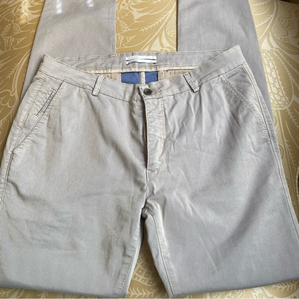 Allievi Men’s Grey Slacks Size 36